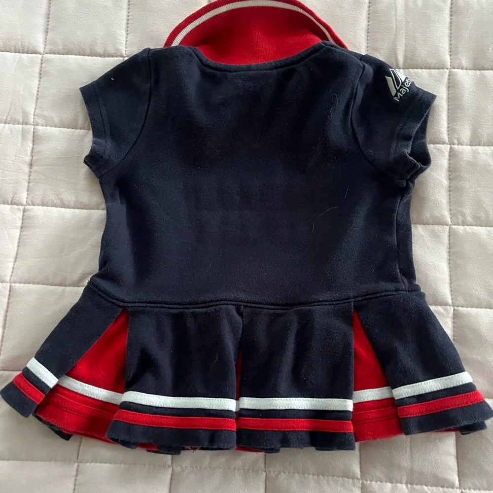 Majestic Boston Red Sox Cheerleader Twirl Dress Size 12 Months - Picture 8 of 8